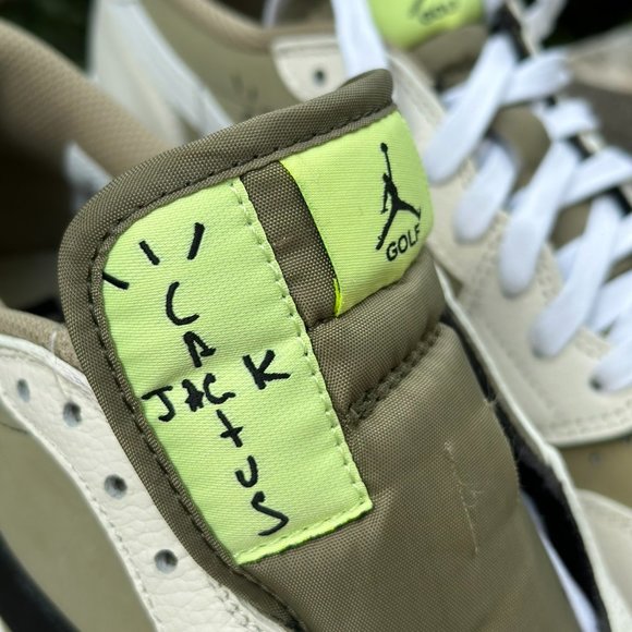 Jordan 1 Retro Low Golf Travis Scott Neutral Olive main image 5